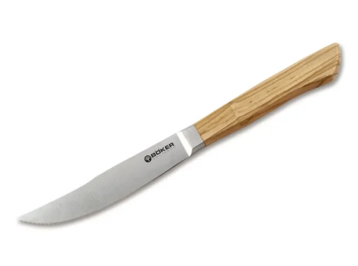 Böker Manufaktur Solingen Wellenschliffmesser<Steakmesser Olive