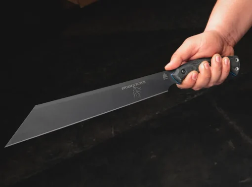 TOPS Knives Macheten<Storm Vector Micarta Black