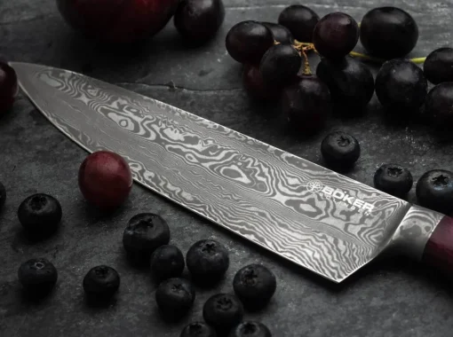 Böker Manufaktur Solingen Damastmesser<Supernova Damast Chefmesser