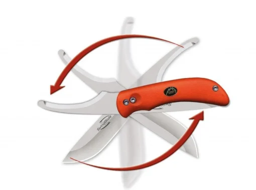 Outdoor Edge Jagdmesser<Swingblade Orange D2