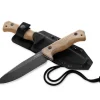 LionSteel Outdoormesser<T6 Micarta Natural Bb