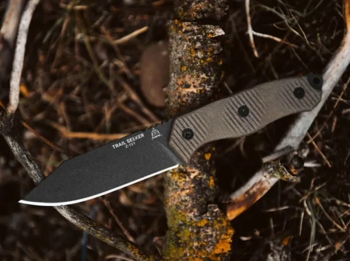 TOPS Knives Outdoormesser<Trail Seeker Micarta Green