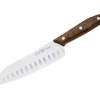Due Cigni Santokumesser<1896 Walnuss Santoku