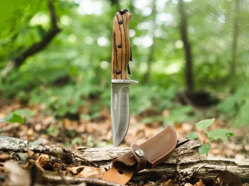 Magnum Outdoormesser<Zebra Drop