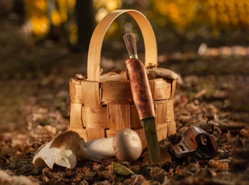 Karesuando Outdoormesser<Zwampe Brun
