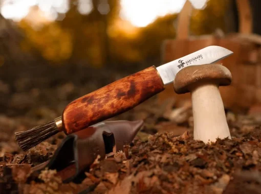 Karesuando Outdoormesser<Zwampe Brun